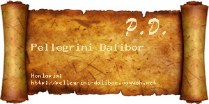 Pellegrini Dalibor névjegykártya